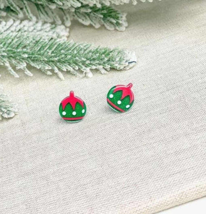 Earrings - Enamel Studs