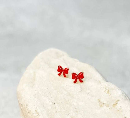 Earrings - Enamel Studs