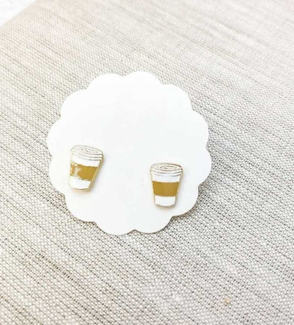 Earrings - Enamel Studs