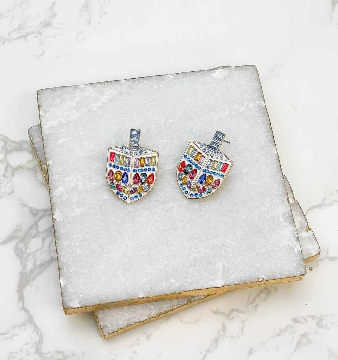 Earrings - Enamel Studs