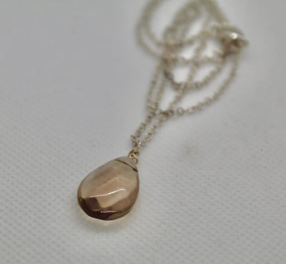 Minimalist Gemstone Necklace