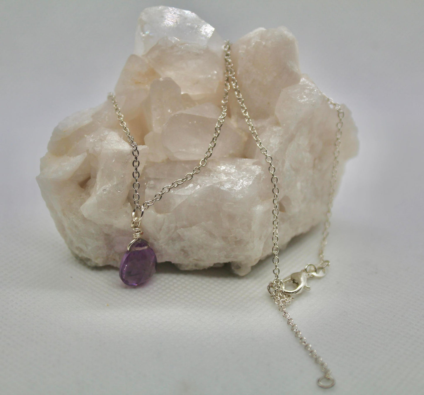 Minimalist Gemstone Necklace