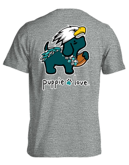 Puppie Love - Football Mascot - Green