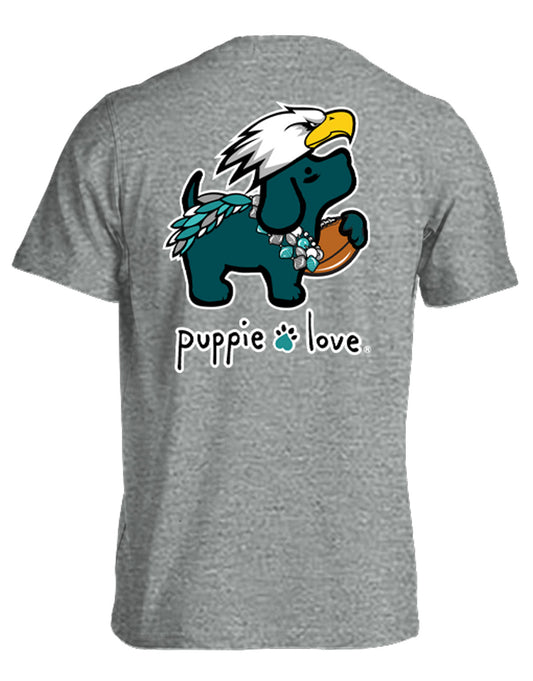 Puppie Love - Football Mascot - Green