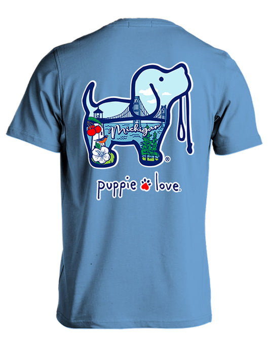 Puppie Love - Michigan Shirt