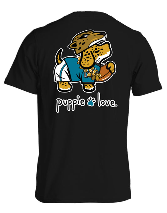 Puppie Love - Teal/Black Mascot Pup