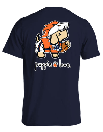 Puppie Love - White/Orange Mascot Shirt