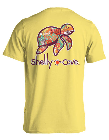 Shelly Cove - Retro Turtle - short sleeve