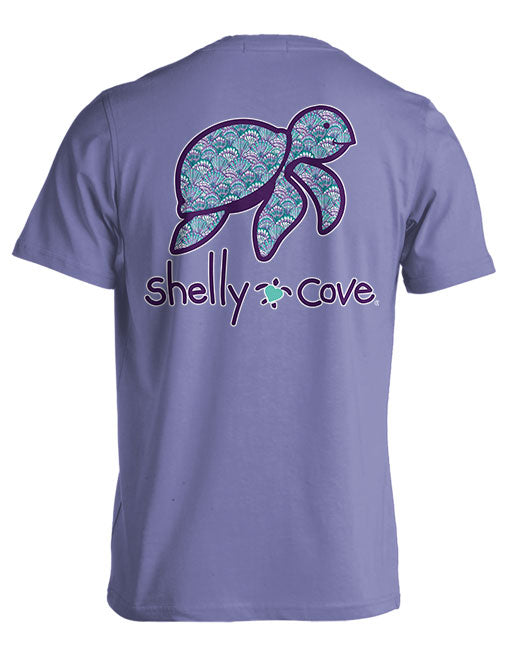 Shelly Cove - Seashell Turtle - short sleeve