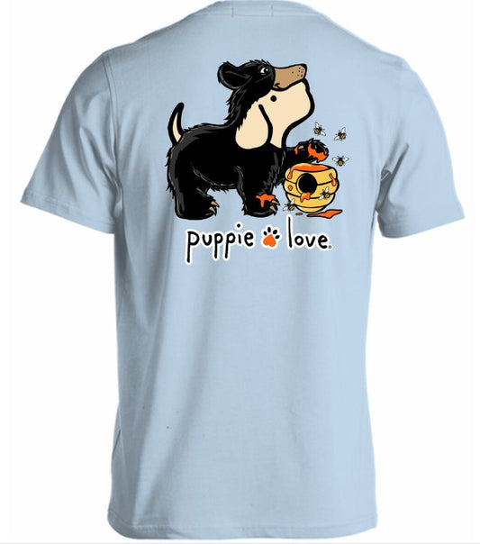 Puppie Love - Black Bear Shirt