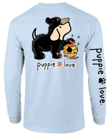 Puppie Love - Black Bear Shirt - Long Sleeve