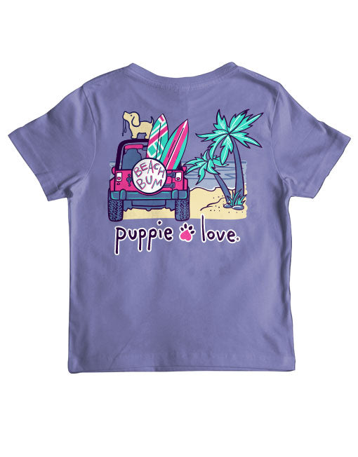 Puppie Love - Beach Bum Shirt - Youth